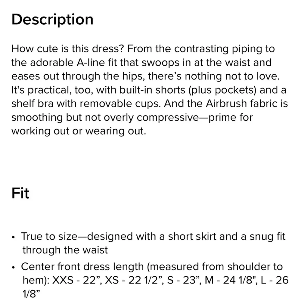 Alo Airbrush Streamlined Dress BNWT Sweet Pink - Picture 6 of 9